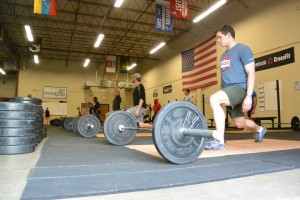 Working on some split jerk positioning. 