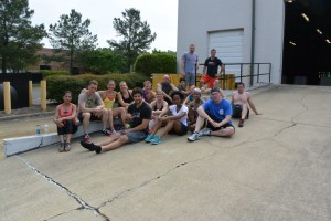 Saturday Wod  crew a few weeks ago.