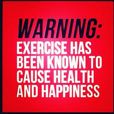 Exercise warning