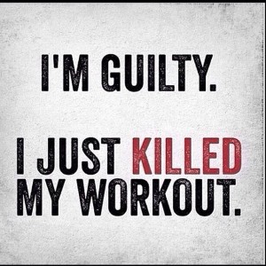 Be guilty!