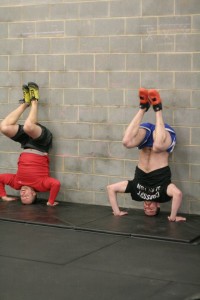 15.4 Handstand pushups!