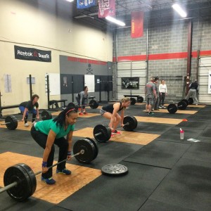 The ladies of 9am picking up some heavy weight!