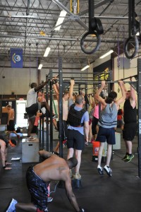 Murph pullup mayhem from last year.