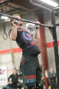 Jake knocking out some pullups!