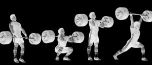 blck-wht clean and jerk